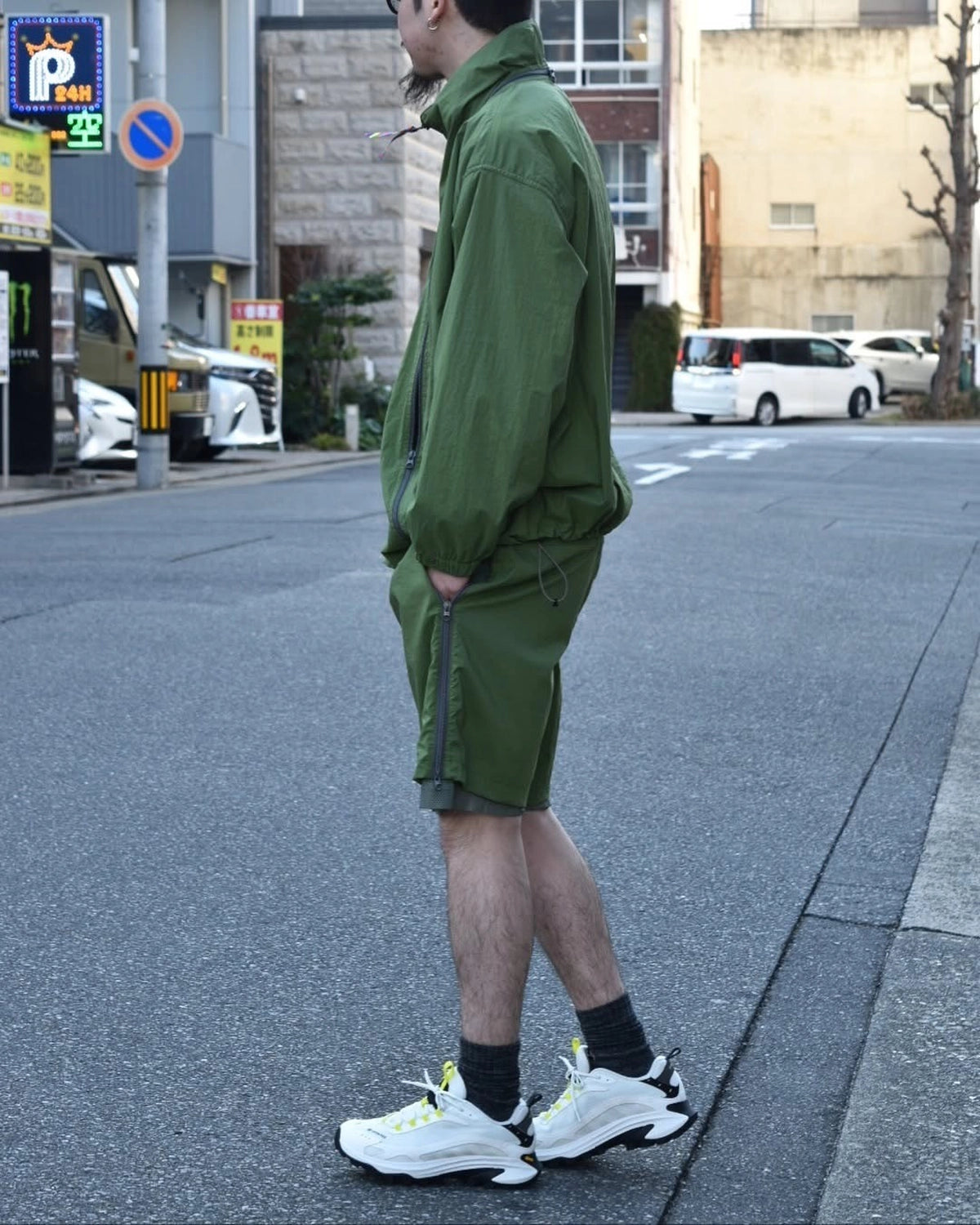 is-ness / TECHNICAL VENTILATION SHORTS (25SS_39_1006SSSHORTS01)