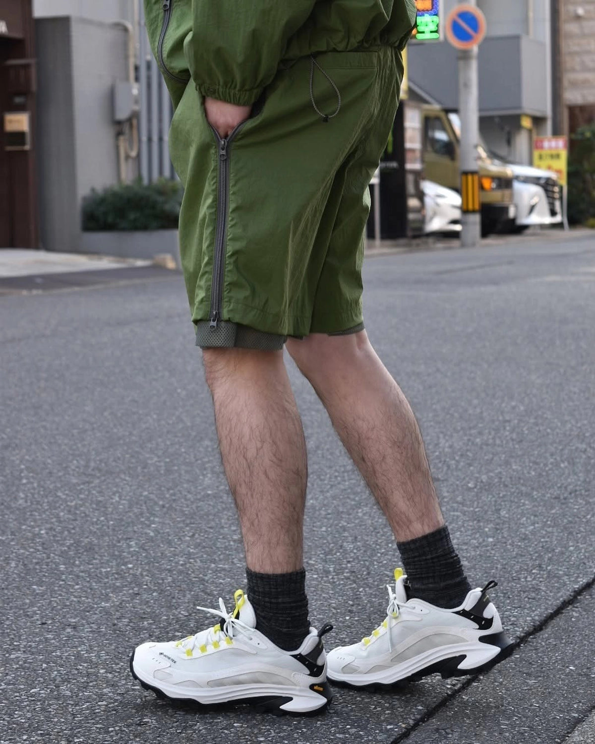 is-ness / TECHNICAL VENTILATION SHORTS (25SS_39_1006SSSHORTS01)