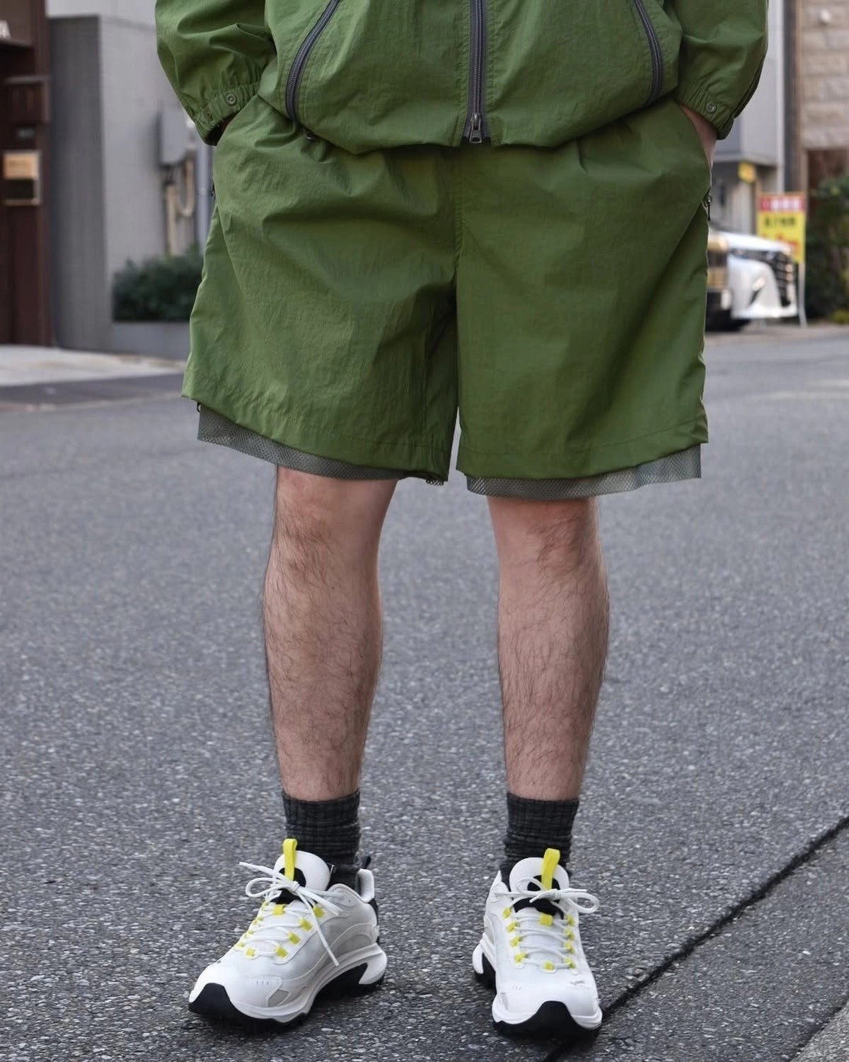 is-ness / TECHNICAL VENTILATION SHORTS (25SS_39_1006SSSHORTS01)