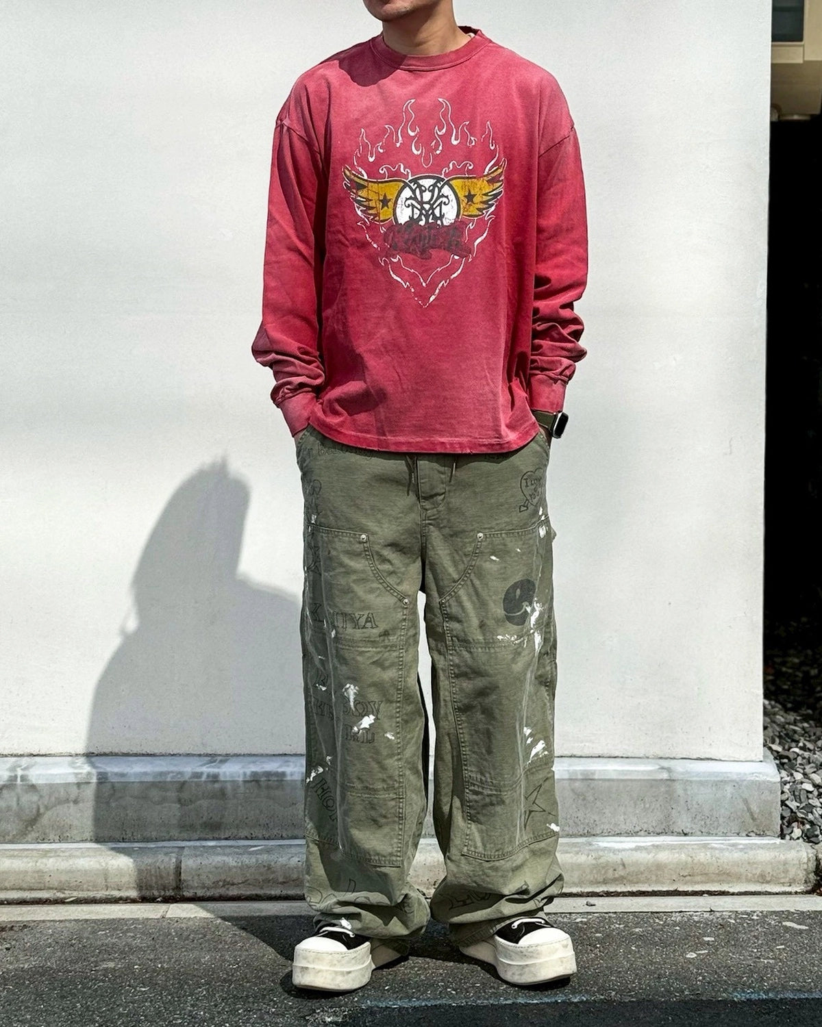 KAMIYA / "FRM AERO-KMY" Long-Sleeve T-shirt (G16LT084)