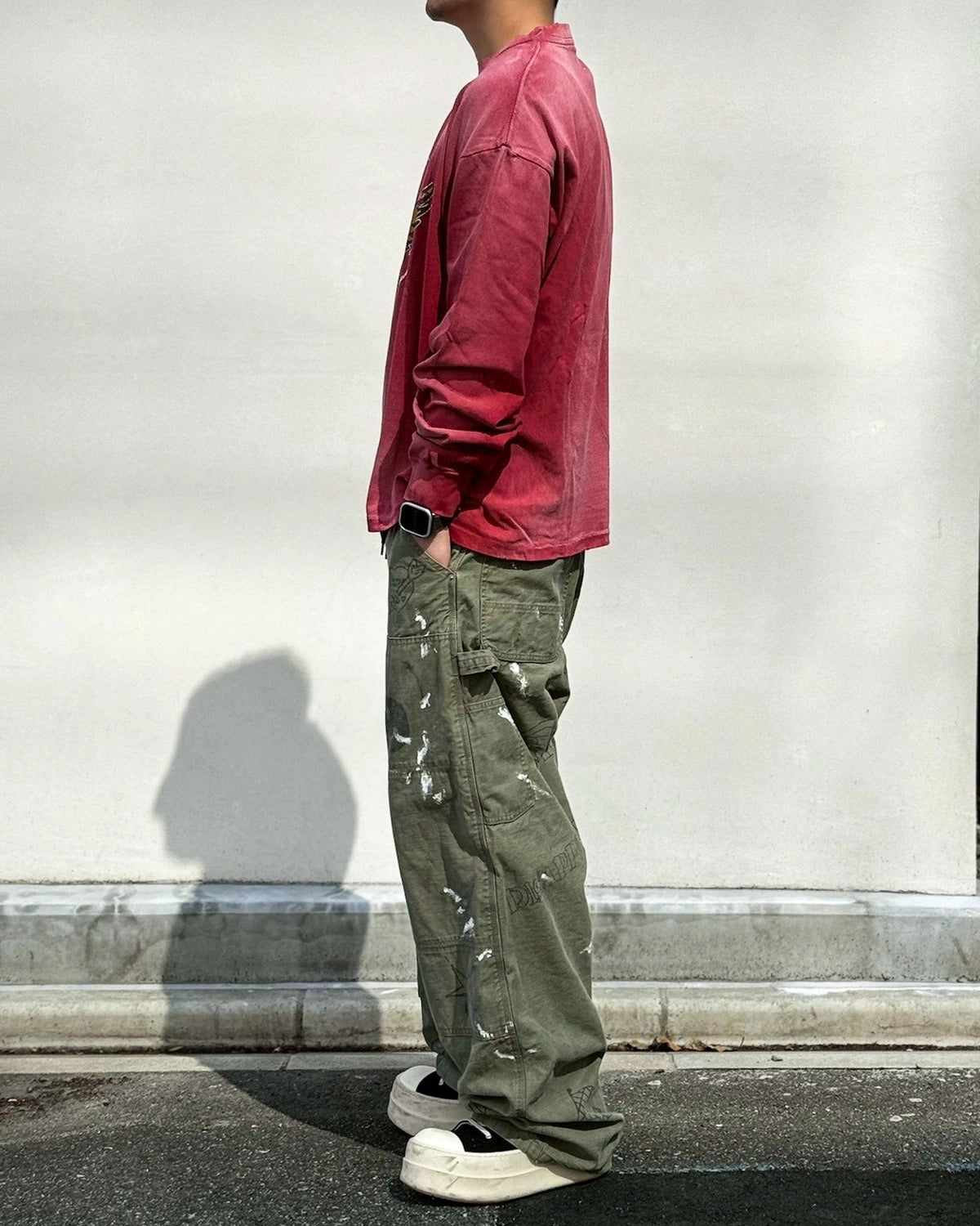 KAMIYA / "FRM AERO-KMY" Long-Sleeve T-shirt (G16LT084)