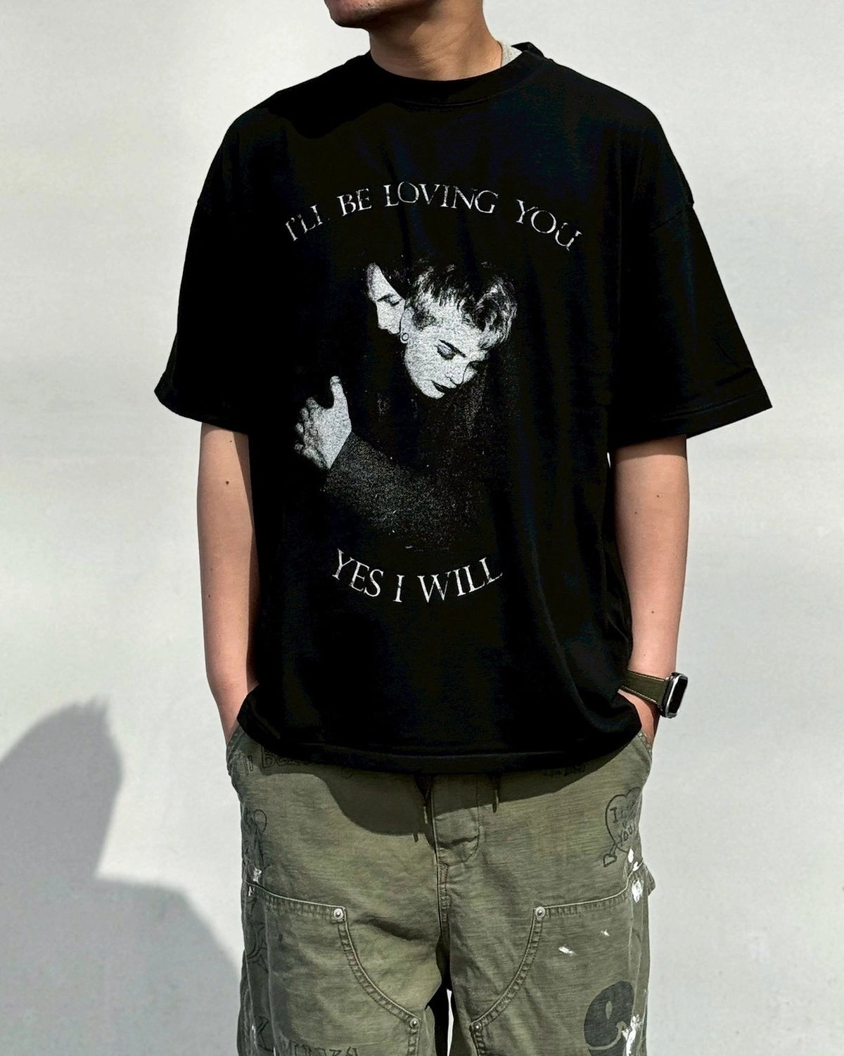 KAMIYA / "LOVING" T-shirt (G16TS095)