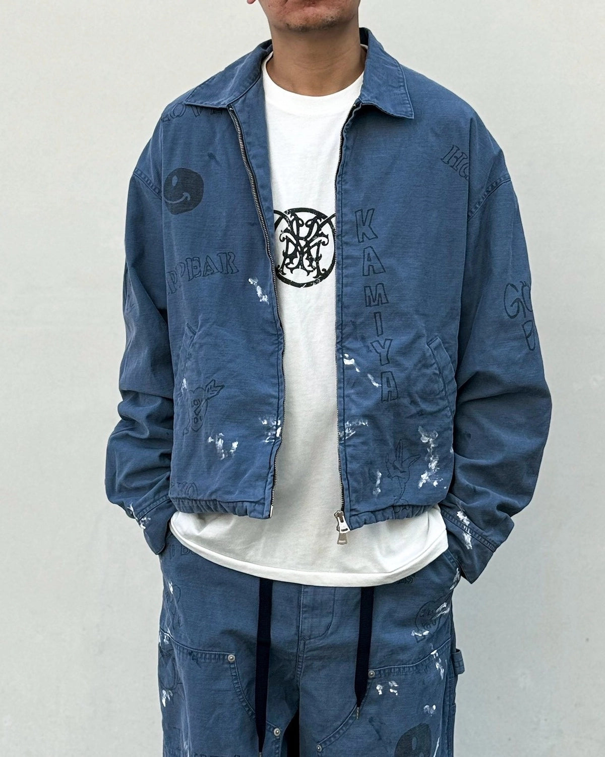 KAMIYA / Graffiti Work Jacket (G16BL022)