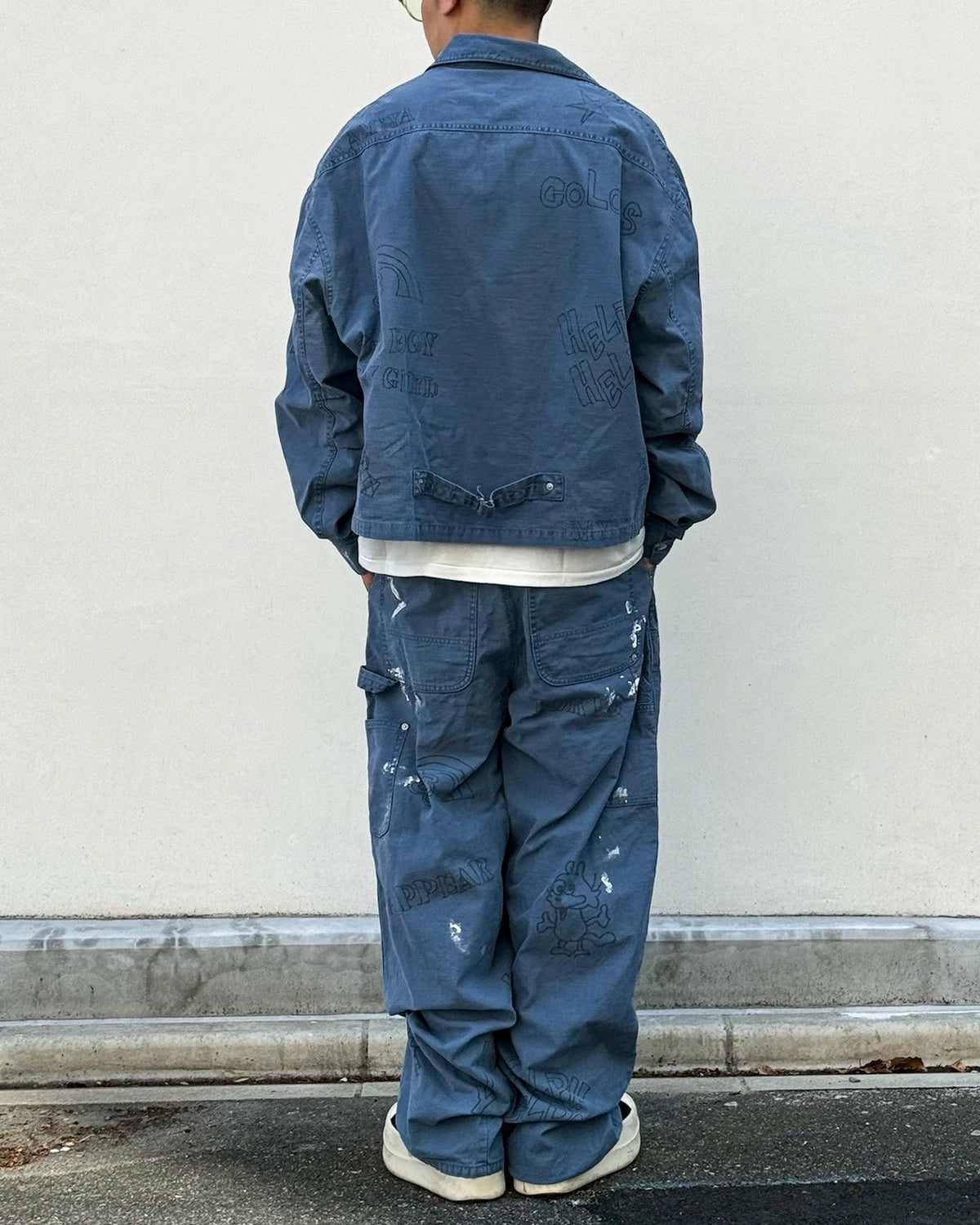 KAMIYA / Graffiti Work Jacket (G16BL022)