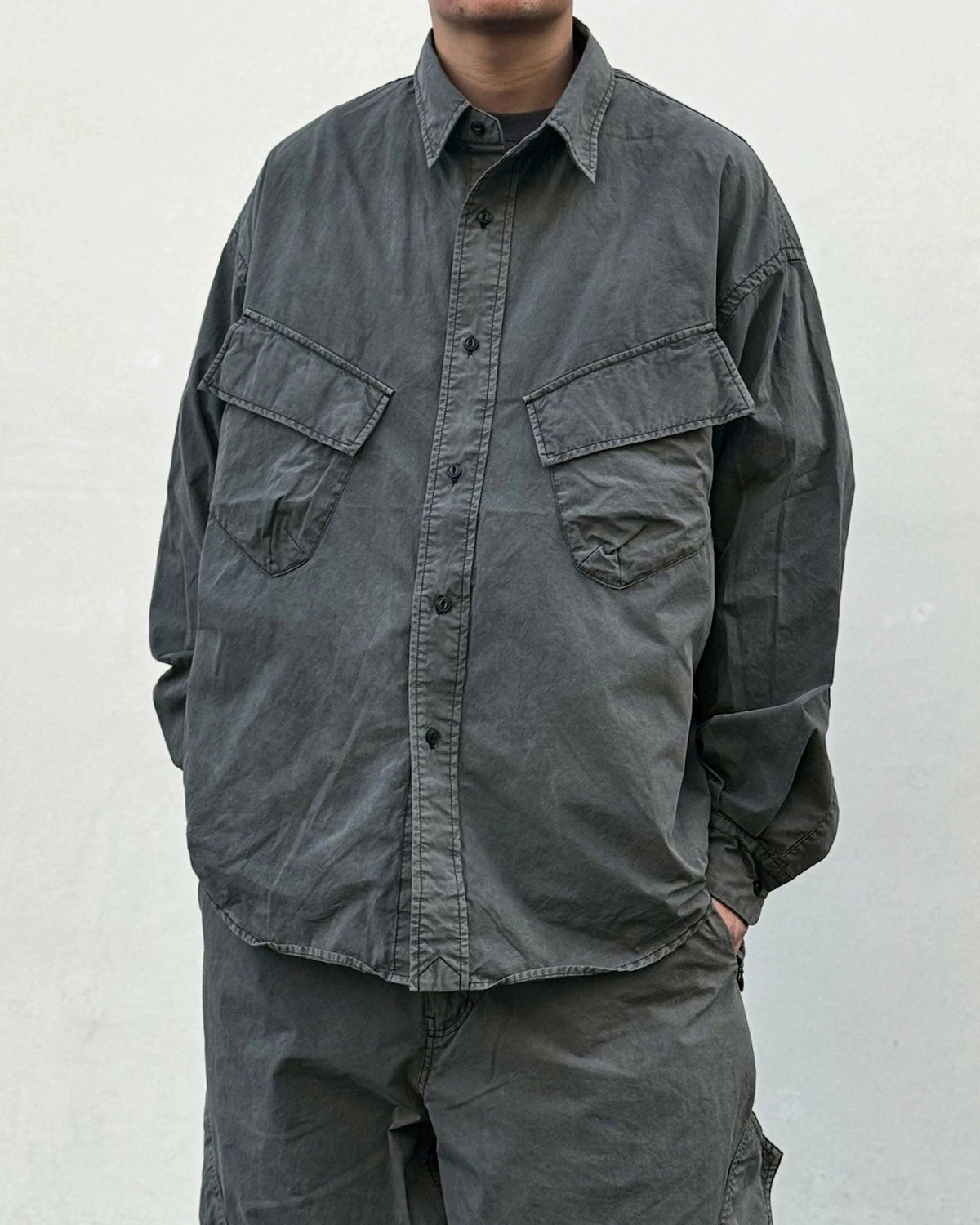 MAGIC STICK / WIDE FIT UTILITY SHIRT (26SS-MS3-017)