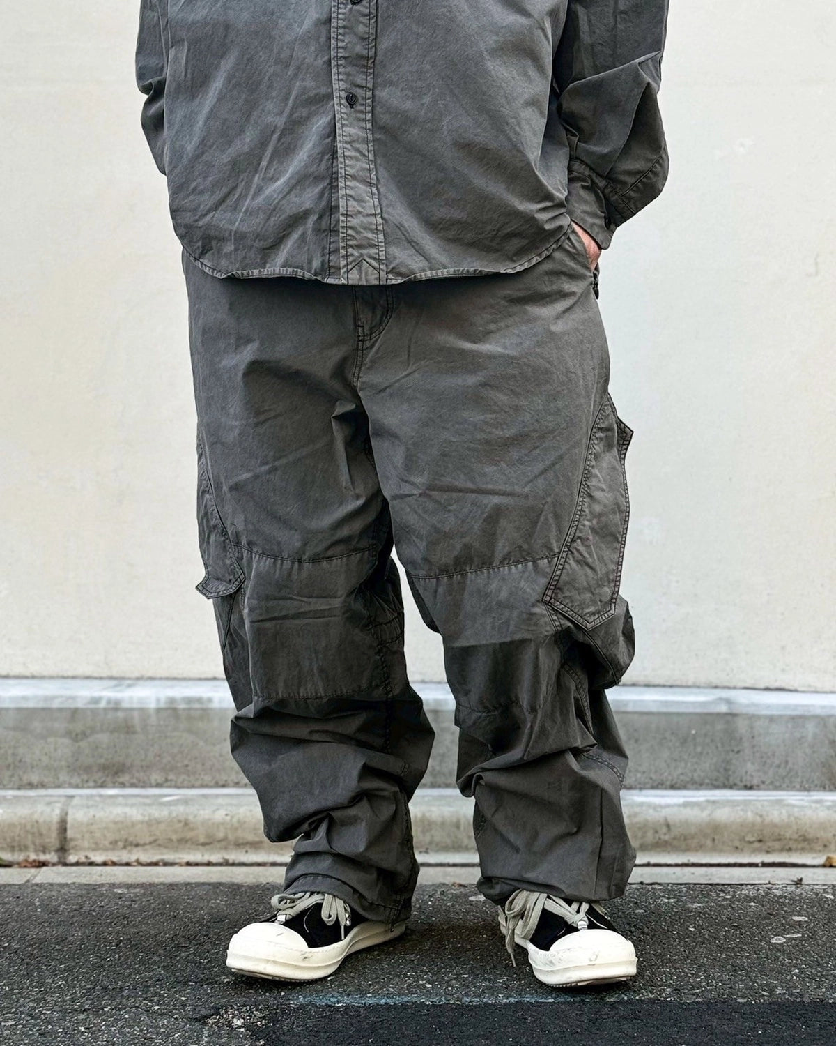 MAGIC STICK / REFINED BDU WIDE PANTS (26SS-MS3-018)