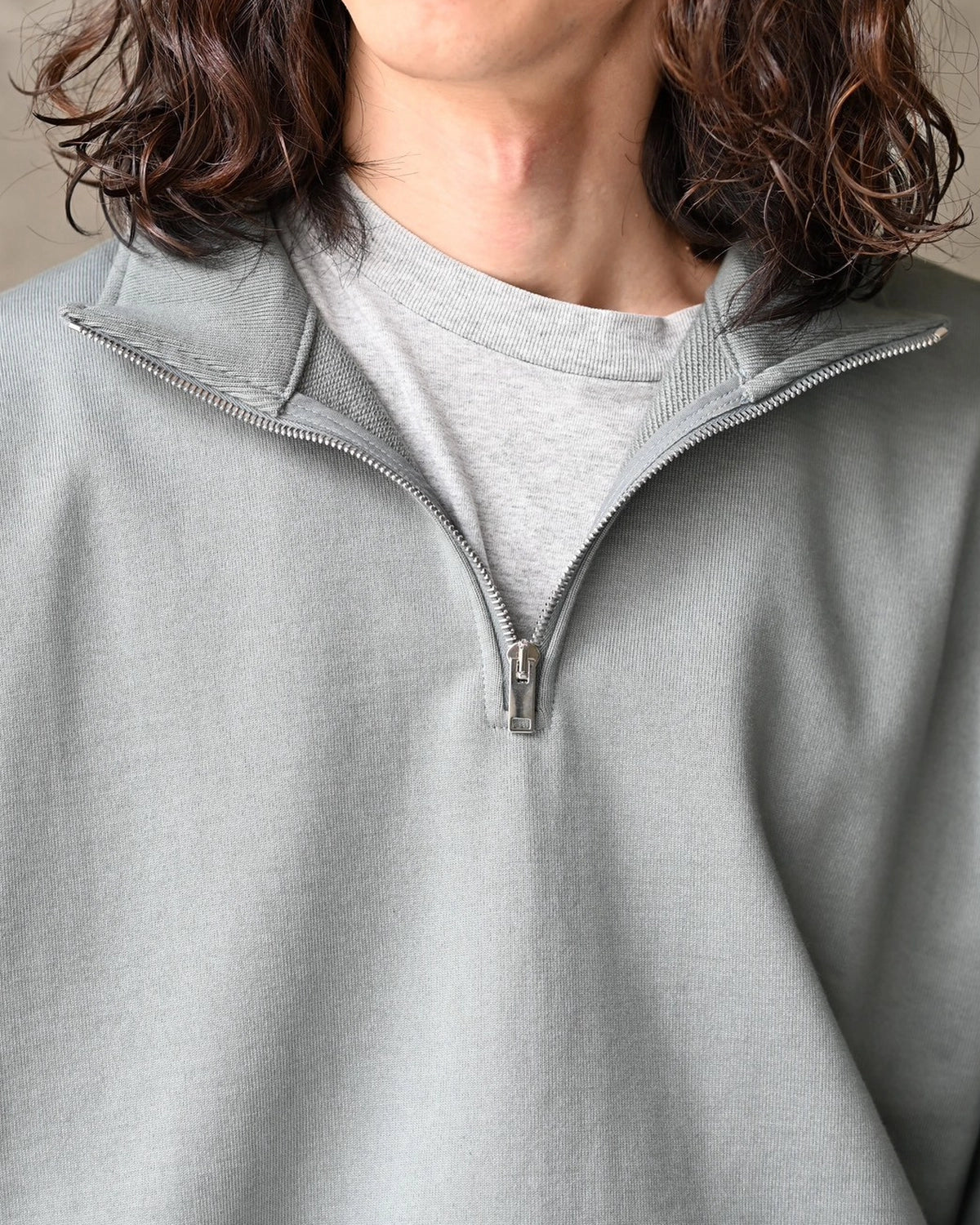 MARKAWARE / Organic Cotton Heavy Fleece / Comfort Half Zip(A26C13CS03C)