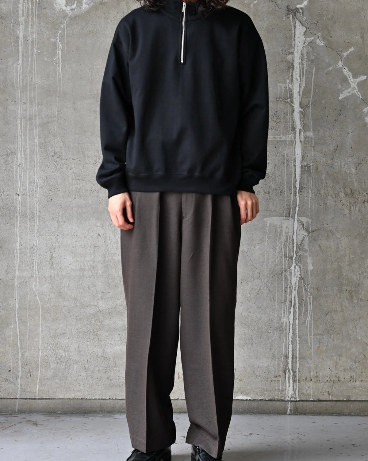 MARKAWARE / Organic Cotton Heavy Fleece / Comfort Half Zip(A26C13CS03C)
