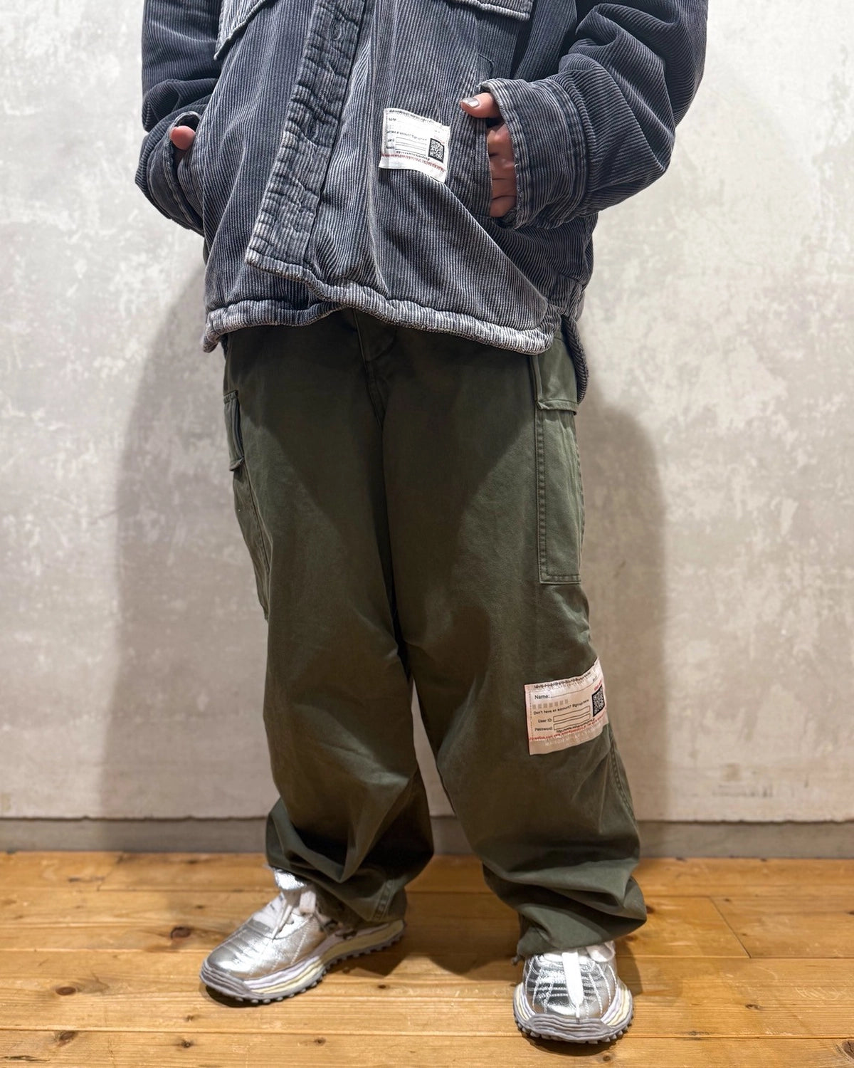 Maison MIHARA YASUHIRO / PUFFE CORDUROY SHIRTJACKET (A15SH035)