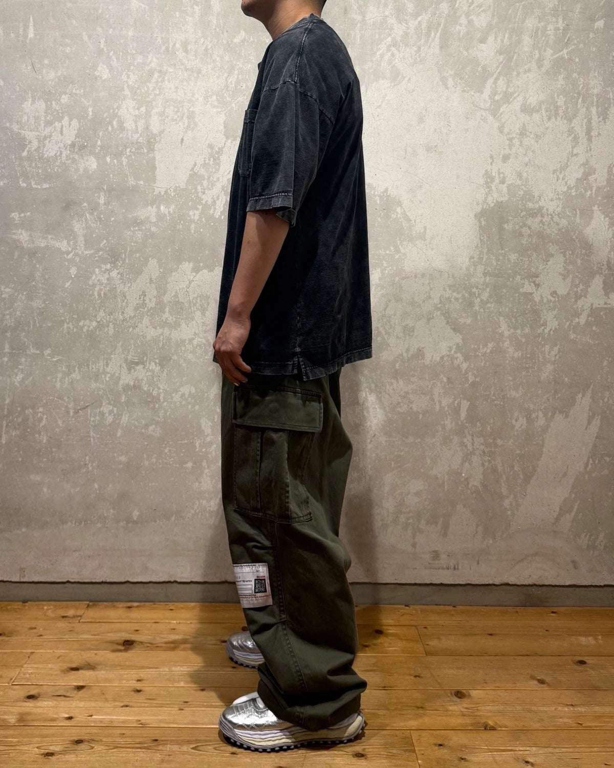 Maison MIHARA YASUHIRO / BLEACHED TEE (A15TS632)