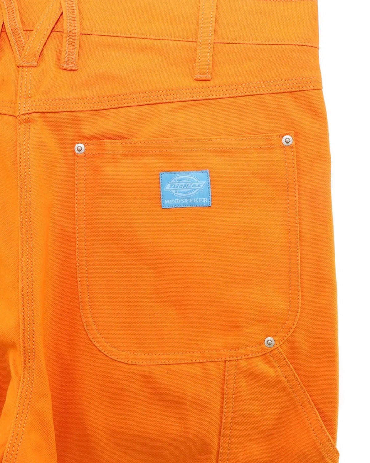 mindseeker × DICKIES / Iron Cross Patch Flare Pants -ORANGE- (MSD-261-001)