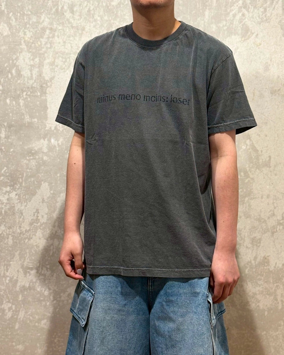 MINUS / Bootleg Tee (LOSER)10YEARS BLACK
