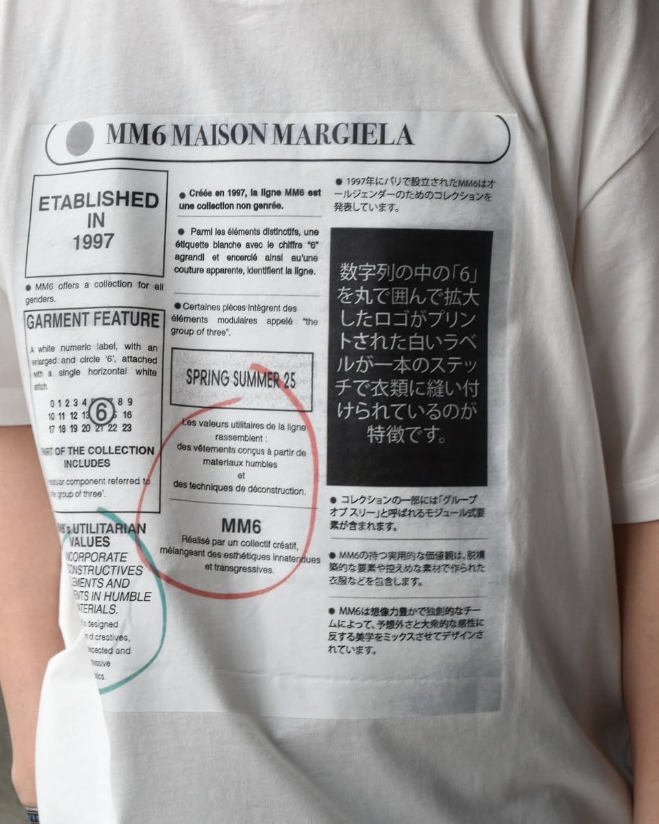 MM6 / T-SHIRT (SH0GC0043S24312)