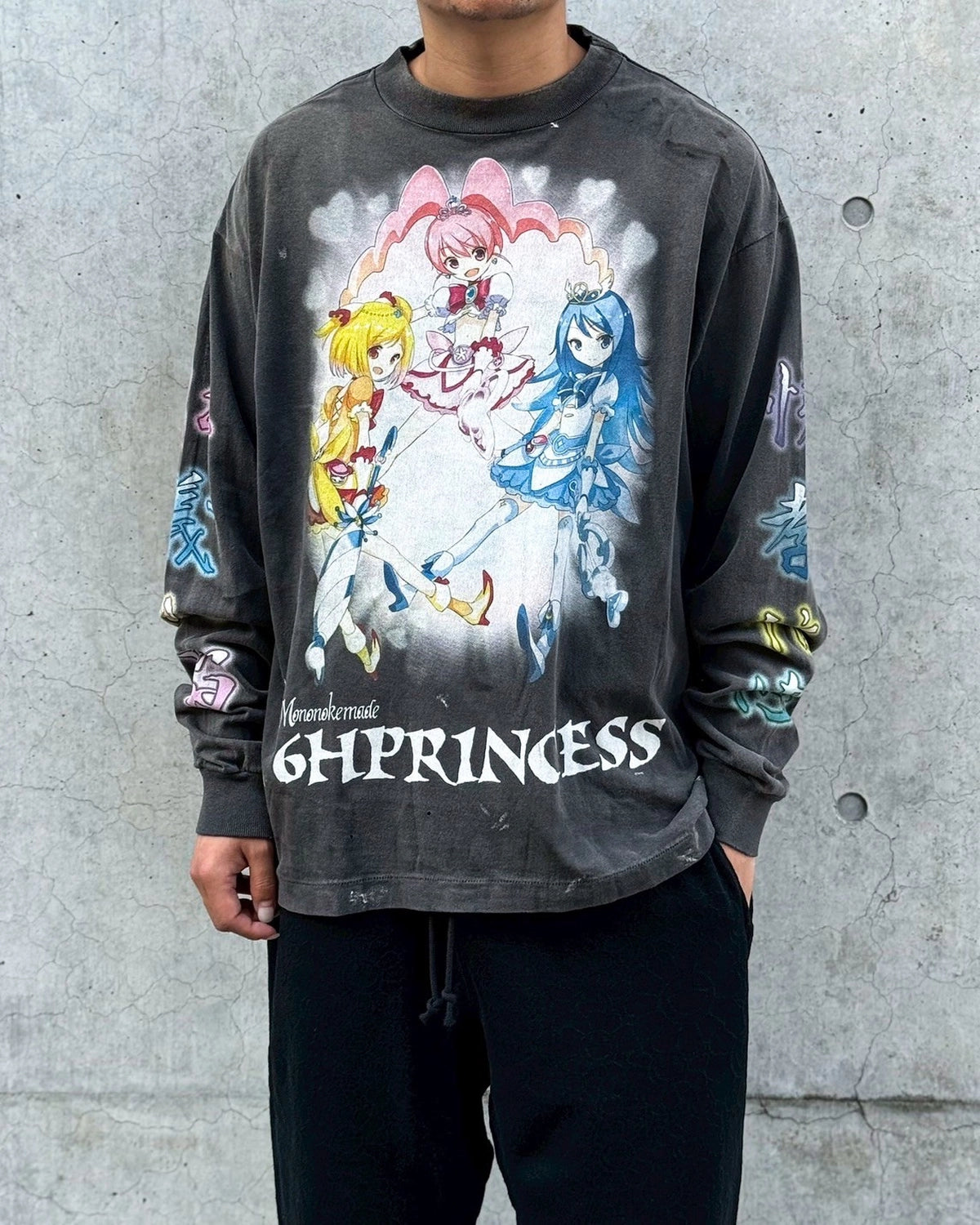 mononoke・made / L/S T-SHIRT_SUPERFLAT (MT-MK8-0000-008)
