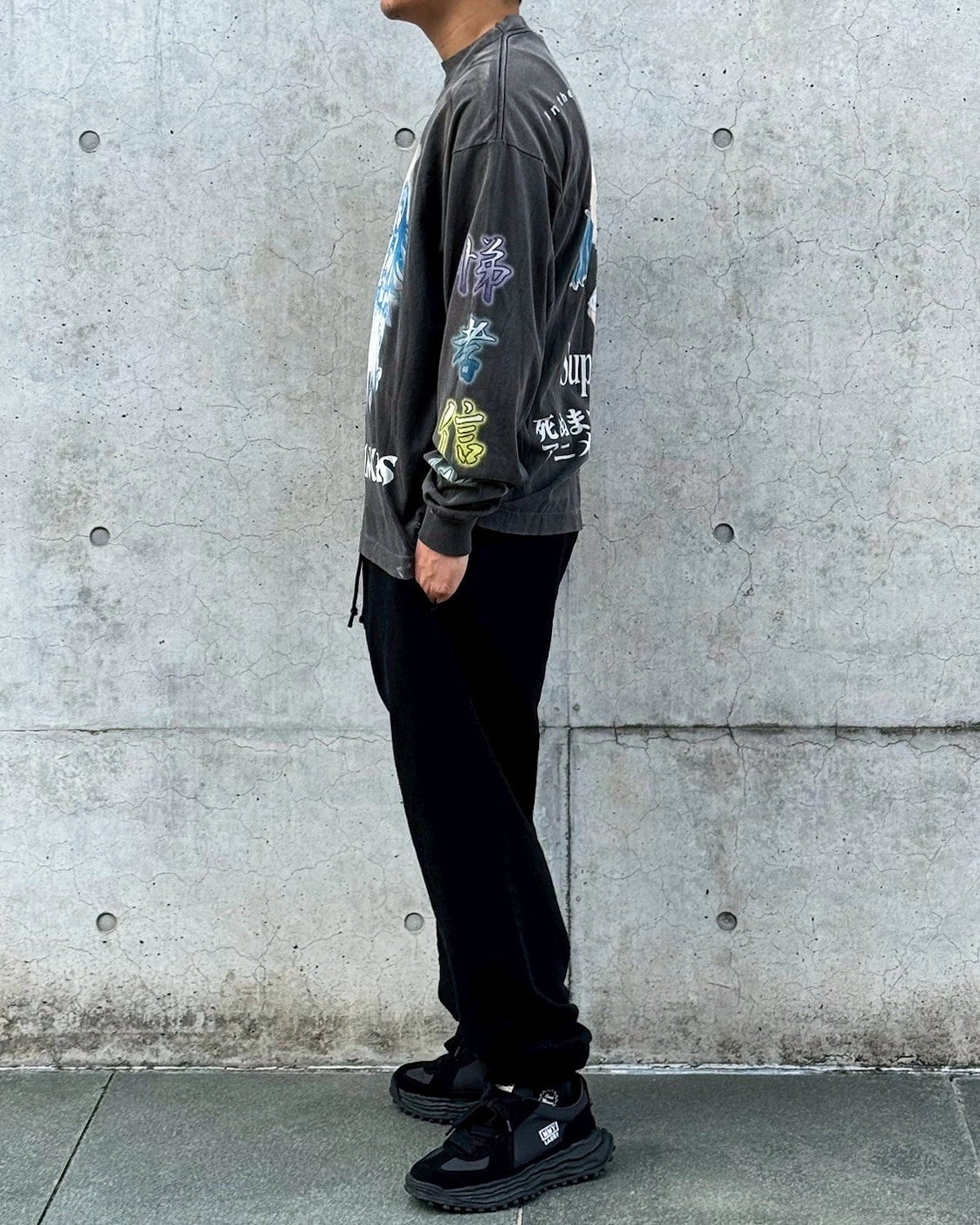 mononoke・made / L/S T-SHIRT_SUPERFLAT (MT-MK8-0000-008)