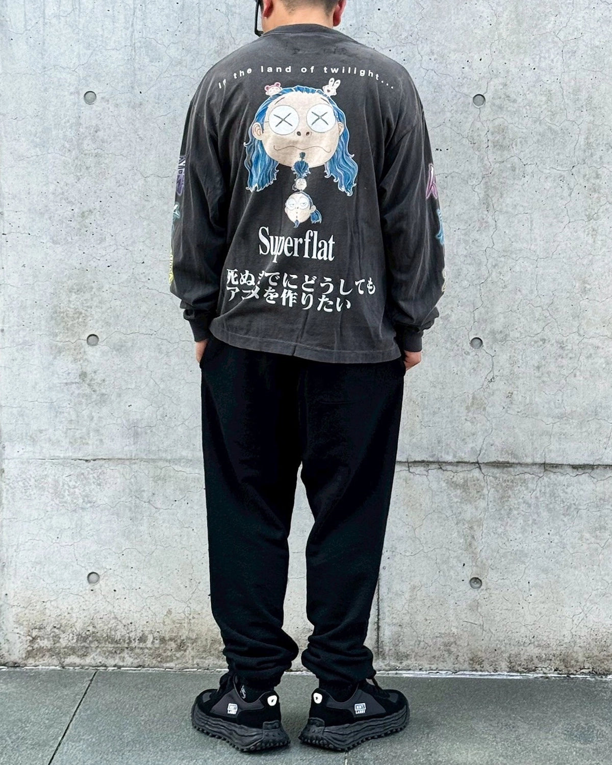 mononoke・made / L/S T-SHIRT_SUPERFLAT (MT-MK8-0000-008)