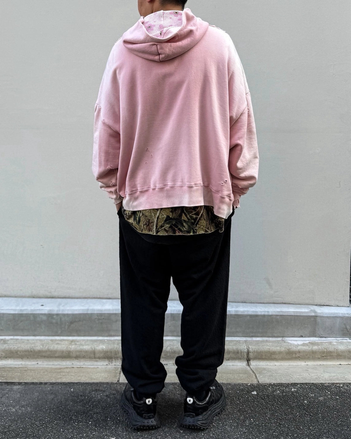 mononoke・made / DOUBLE FC ZIP HOODIE / SAKURA (MT-MK8-0000-012)