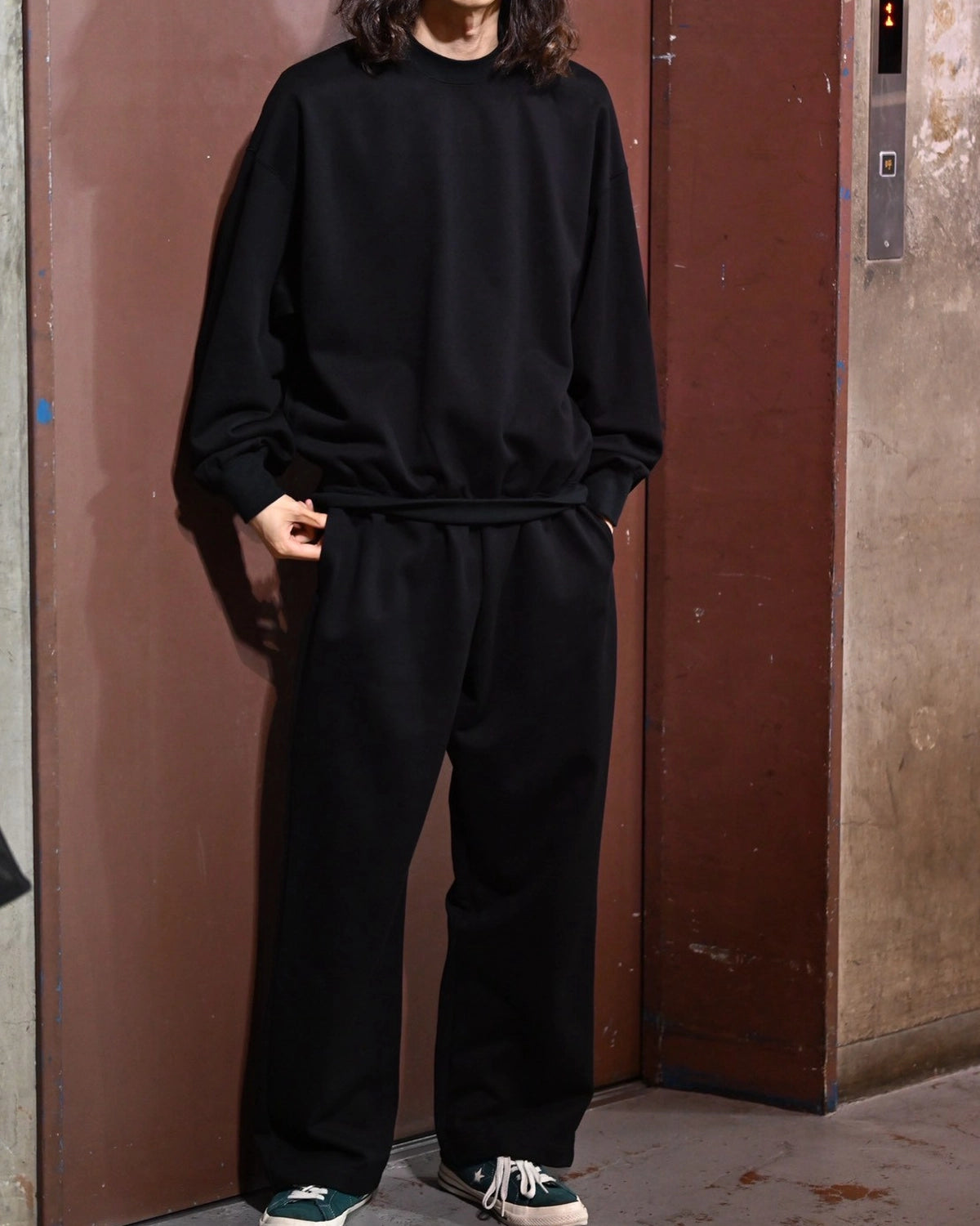 N.HOOLYWOOD COMPILE / CREW NECK SWEATSHIRT (2262-CS03-021)