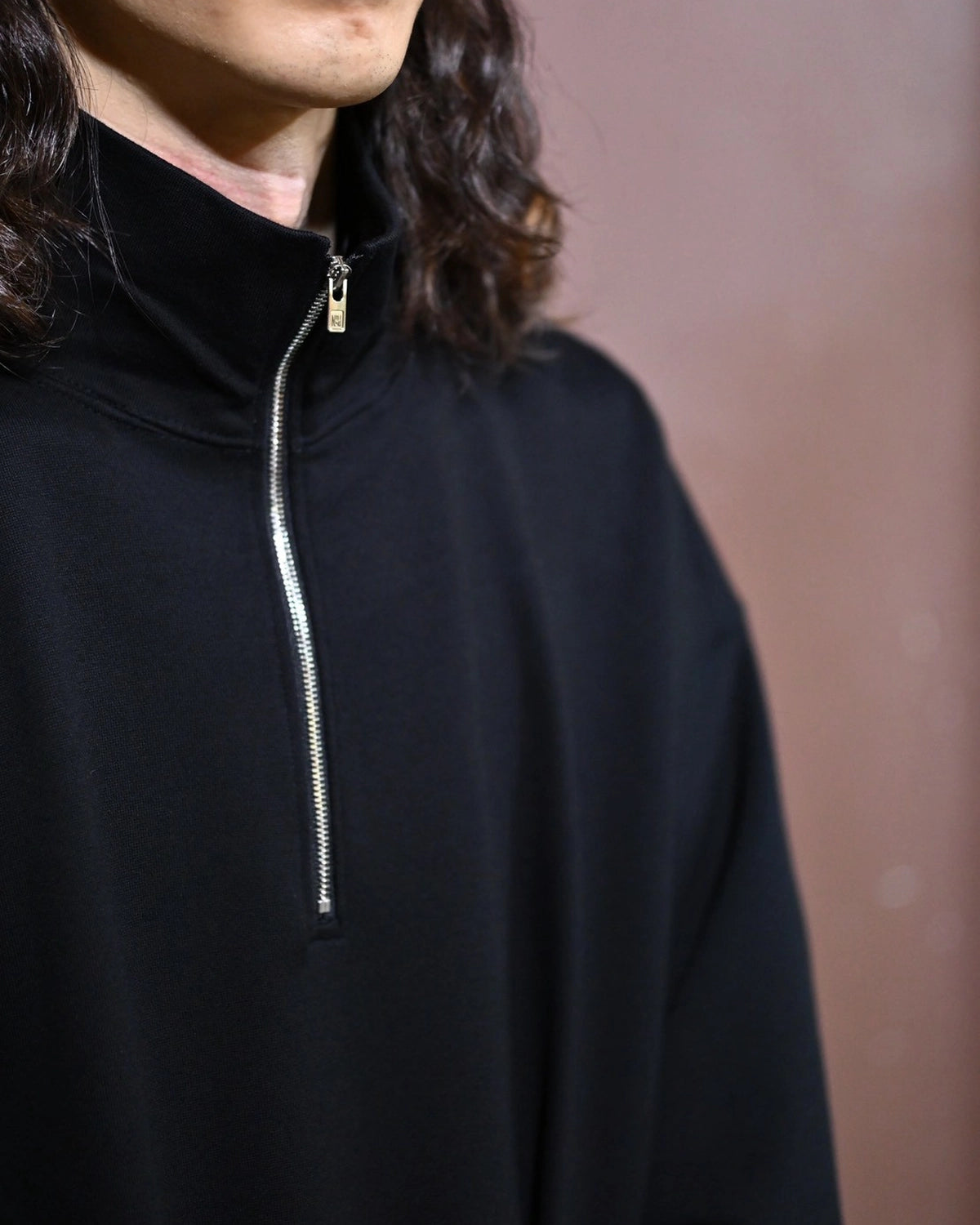 N.HOOLYWOOD COMPILE / HALF ZIP SWEATSHIRT (2262-CS07-021)
