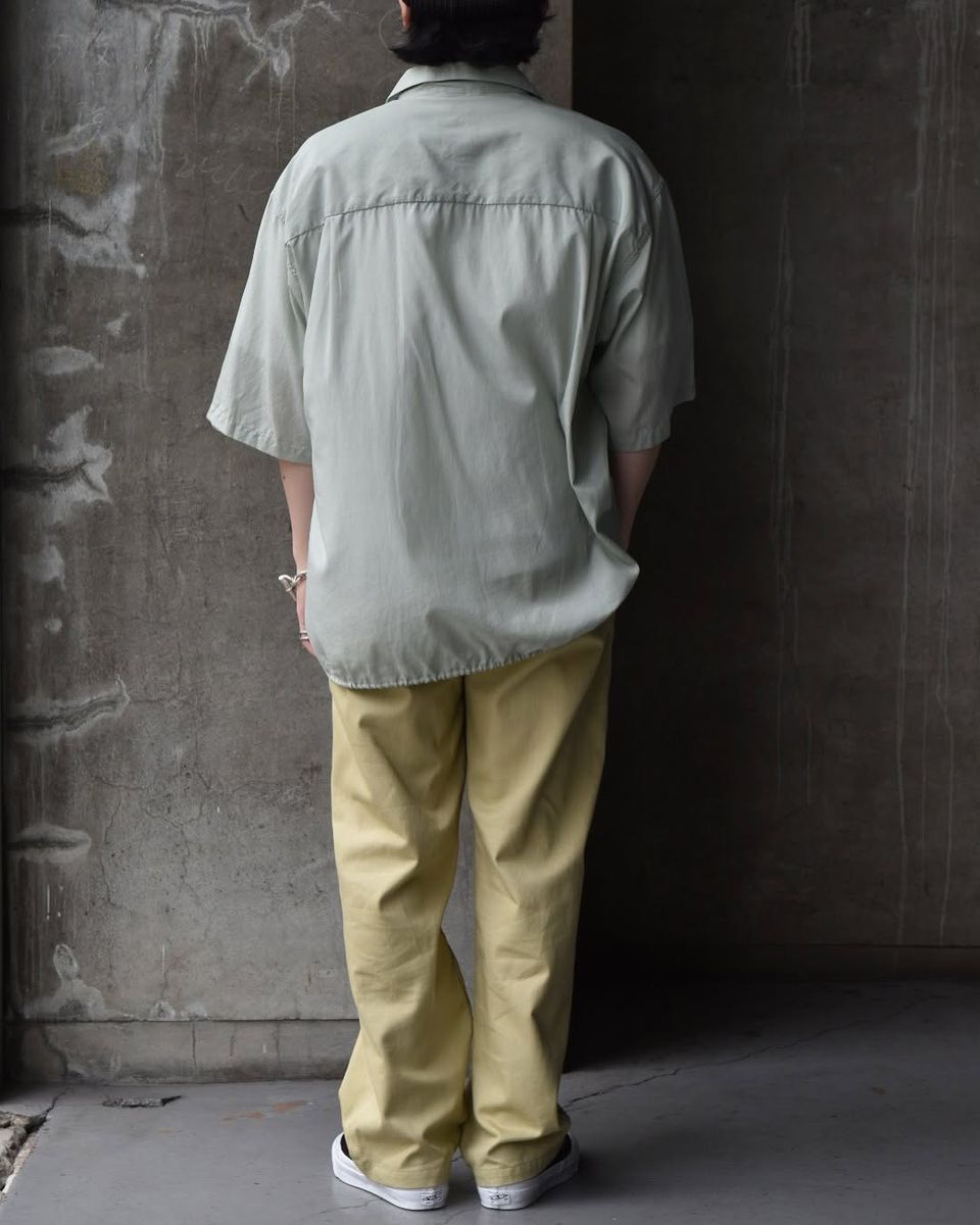 nanamica / Open Collar S/S Shirt (S25SG019)