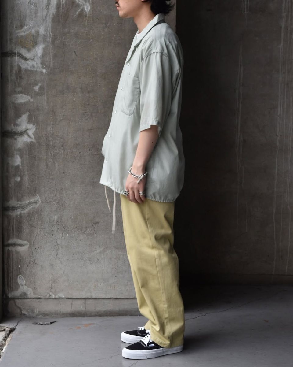 nanamica / Open Collar S/S Shirt (S25SG019)