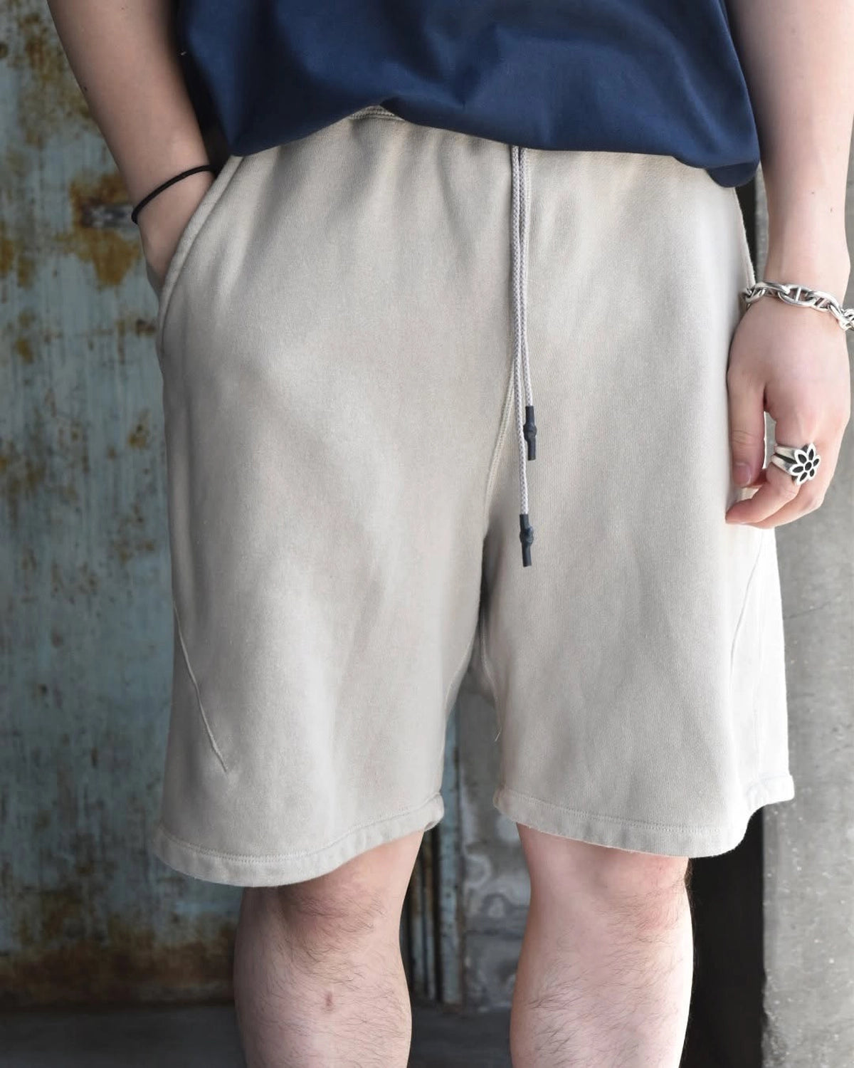 NONNATIVE / HIKER EASY SHORTS COTTON SWEAT OVERDYED (NN-P4635)