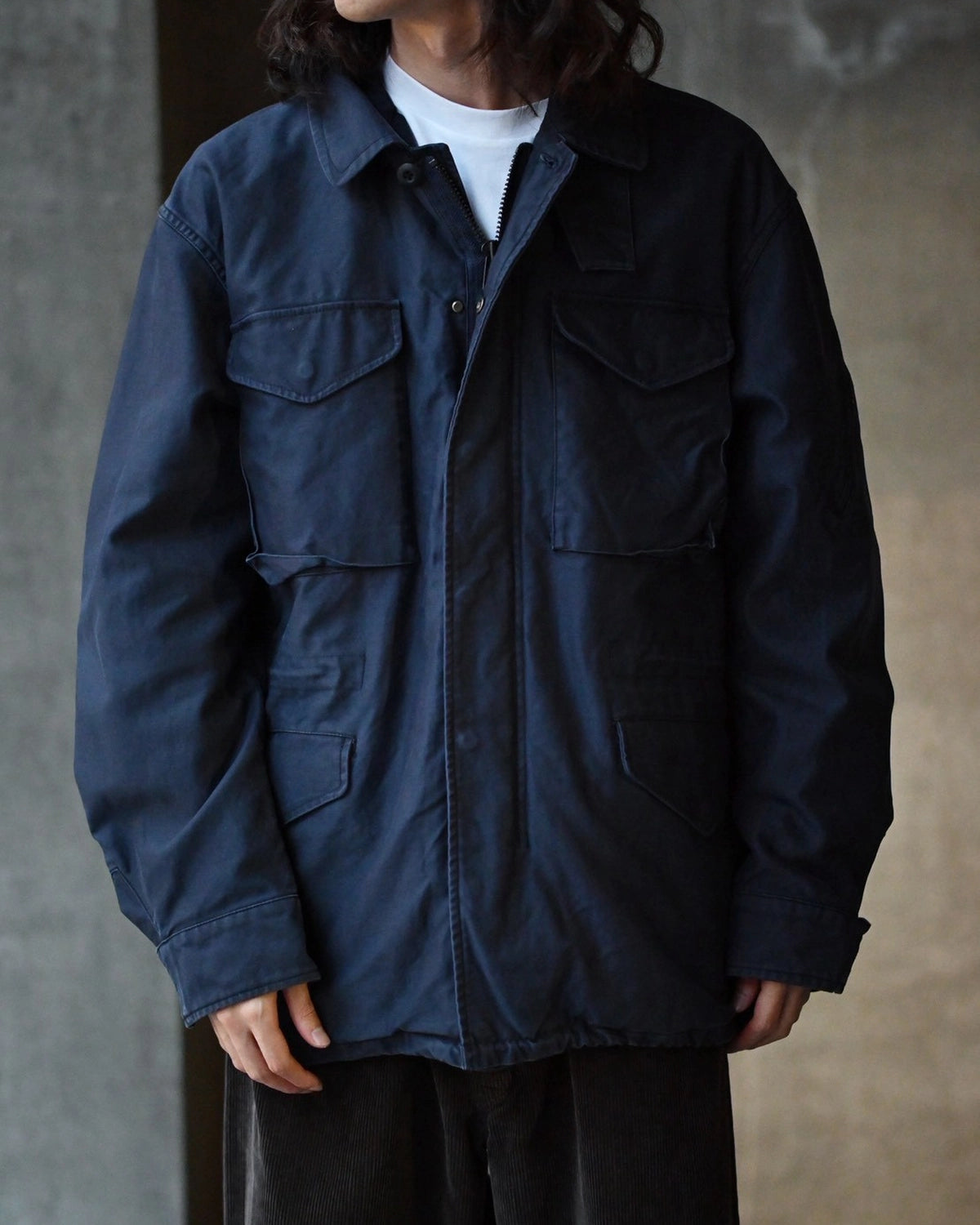 NONNATIVE / TROOPER JACKET COTTON BACK SATIN VW WITH WINDSTOPPER (NN-J4906)