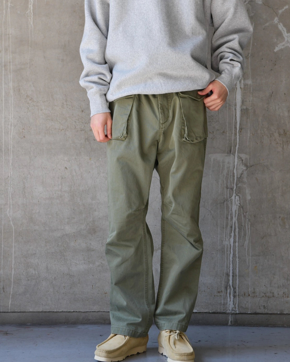 NONNATIVE / TROOPER 4P TROUSERS COTTON BACK SATIN VW (NN-P4911)