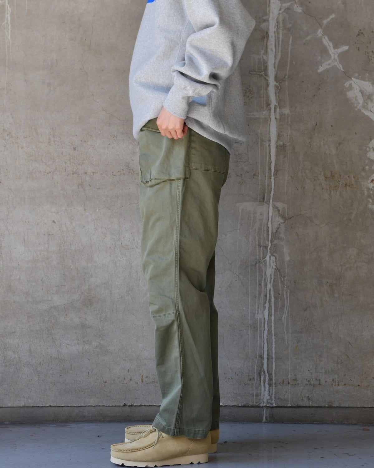 NONNATIVE / TROOPER 4P TROUSERS COTTON BACK SATIN VW (NN-P4911)
