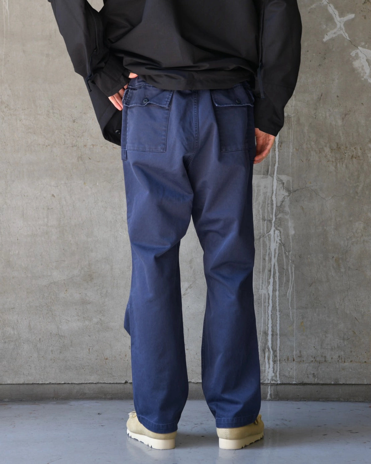 NONNATIVE / TROOPER 4P TROUSERS COTTON BACK SATIN VW (NN-P4911)
