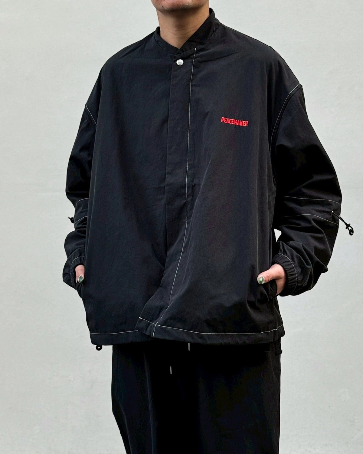 ジャケット・アウター 25SS OAMC PEACEMAKER Tech Overshirt M PEACEMAKER oamc * TECH OVERSHIRT * Black | public