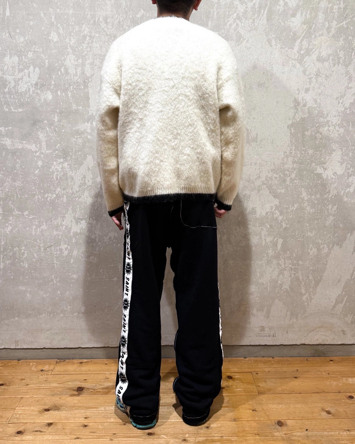 ©︎SAINT Mxxxxxx / KNIT CARDIGAN -TRIM (SM-HR1-0000-071)