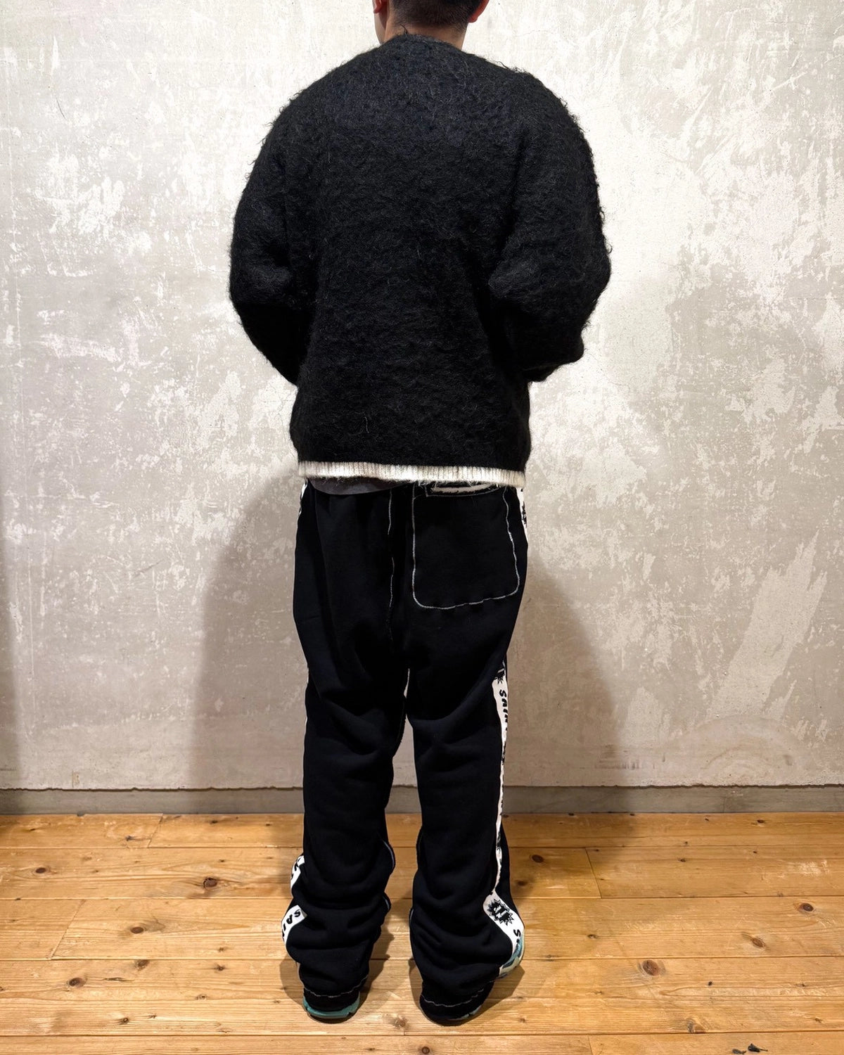 ©︎SAINT Mxxxxxx / KNIT CARDIGAN -TRIM (SM-HR1-0000-070)