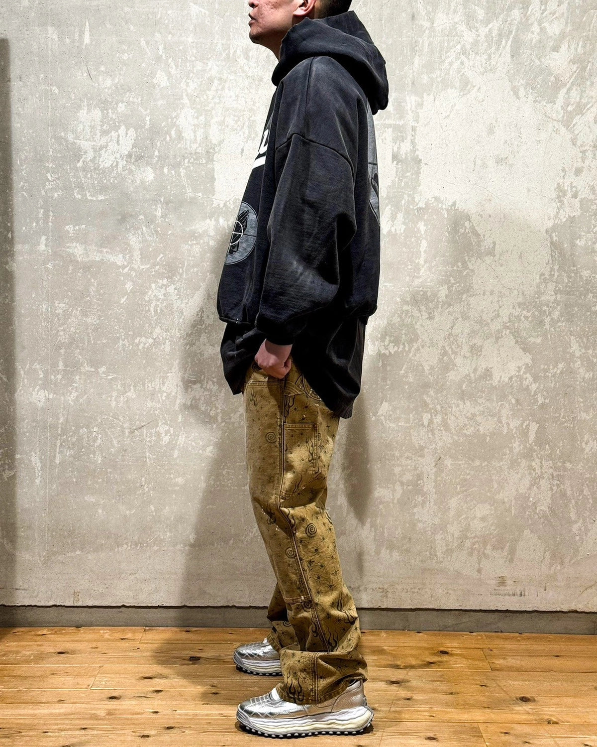 ©︎SAINT Mxxxxxx × FEAR OF GOD / FG_HOODIE - SNT OF GOD (SM-HR8-0000-C03)