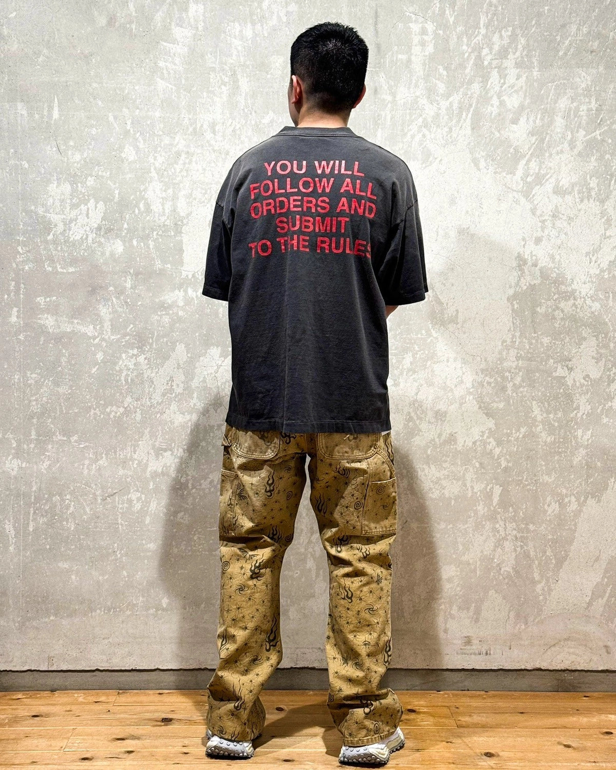 ©︎SAINT Mxxxxxx × Kosuke Kawamura / KK_SS TEE (SM-HR8-0000-C25)