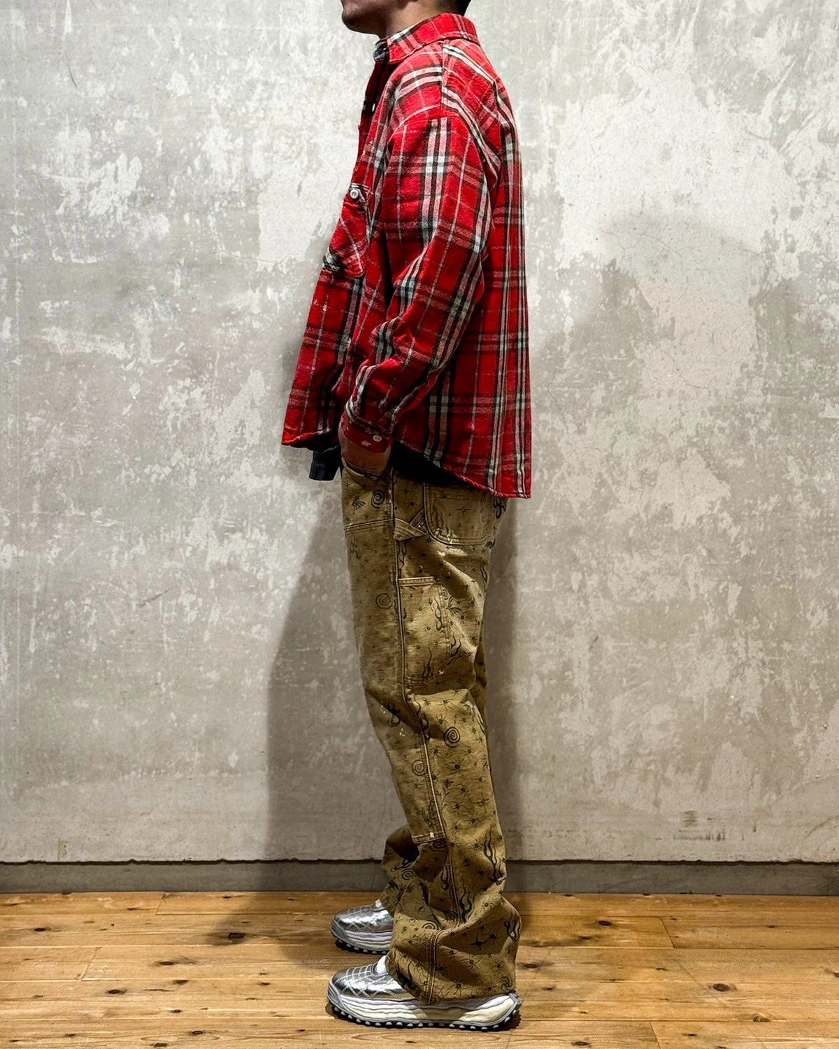 ©︎SAINT Mxxxxxx / FLANNEL SHIRT - CHECK (SM-HR8-0000-042)