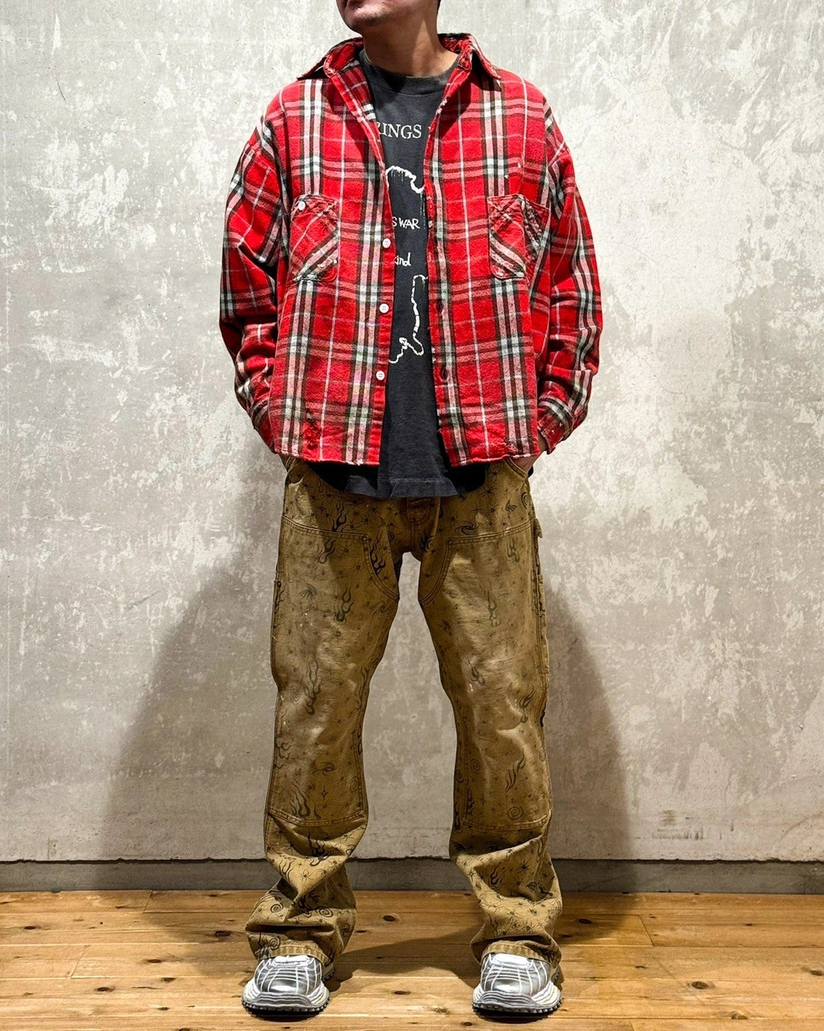 ©︎SAINT Mxxxxxx / FLANNEL SHIRT - CHECK (SM-HR8-0000-042)