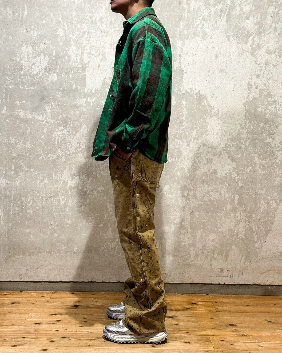 ©︎SAINT Mxxxxxx / FLANNEL SHIRT - CHECK (SM-HR8-0000-041)