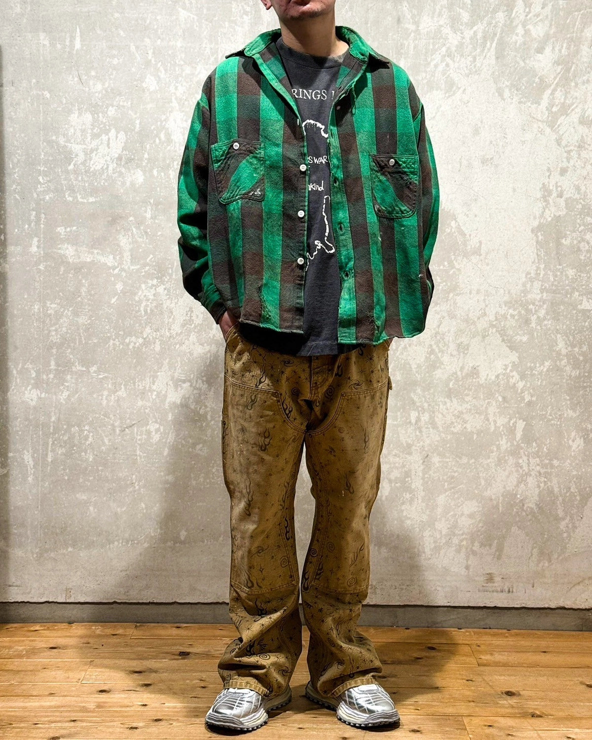 ©︎SAINT Mxxxxxx / FLANNEL SHIRT - CHECK (SM-HR8-0000-041)