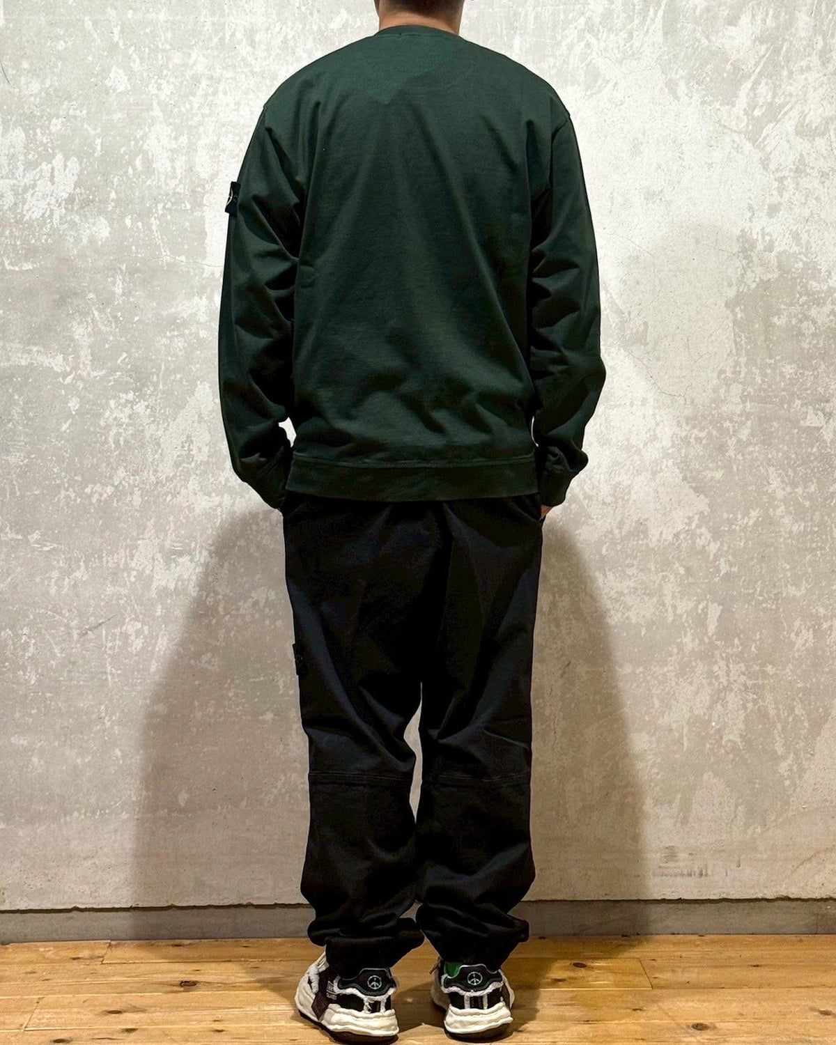 STONE ISLAND / HEAVY COTTON JERSEY (K2S156100075)