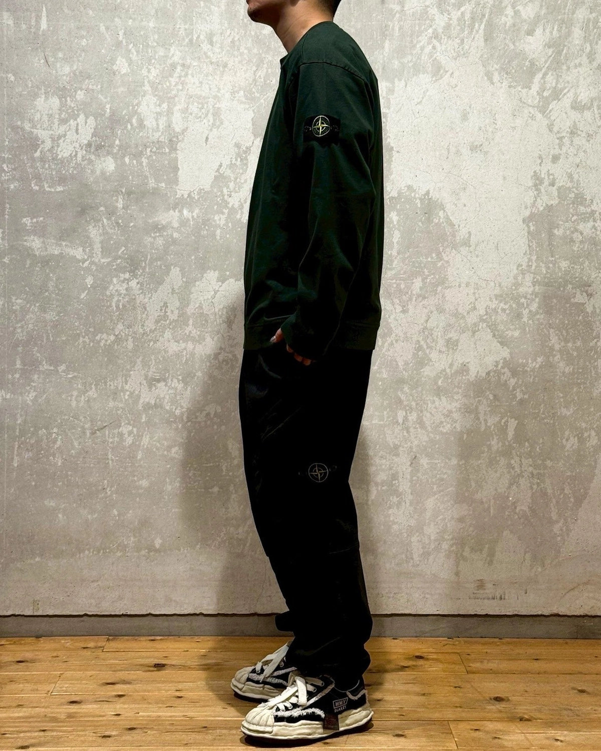 STONE ISLAND / HEAVY COTTON JERSEY (K2S156100075)
