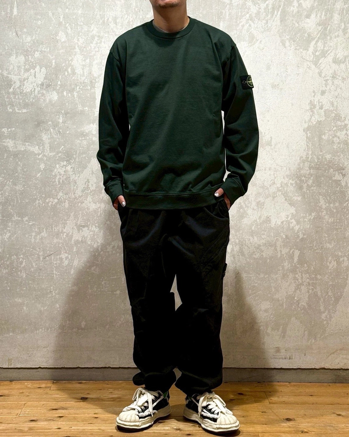 STONE ISLAND / HEAVY COTTON JERSEY (K2S156100075)