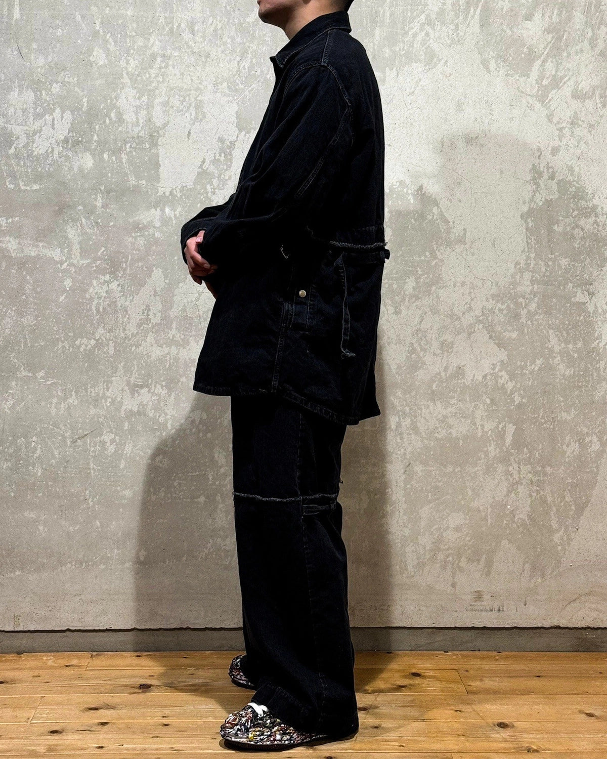 Tamme / GAITER DENIM PANTS (25S0227)
