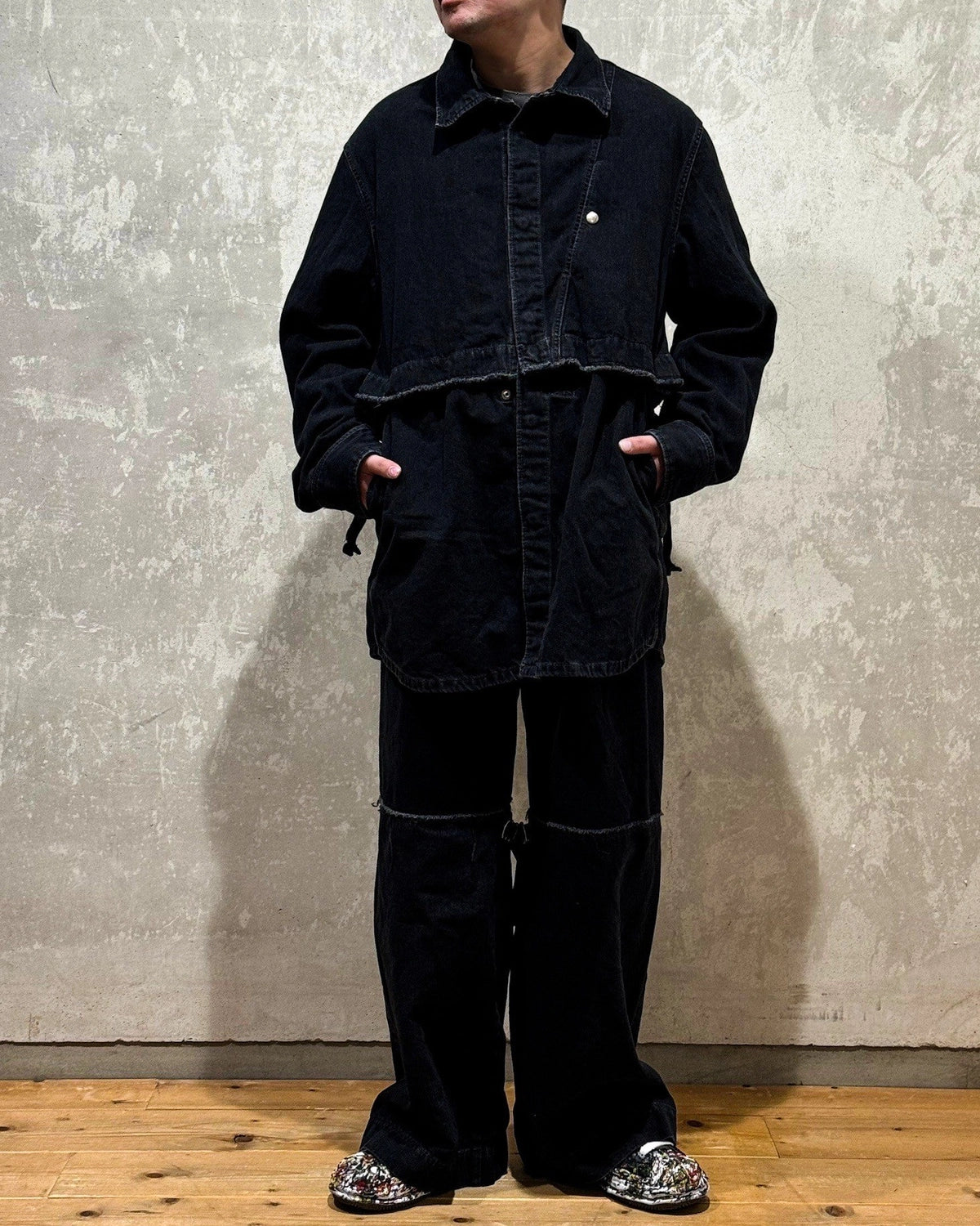 Tamme / GAITER DENIM PANTS (25S0227)