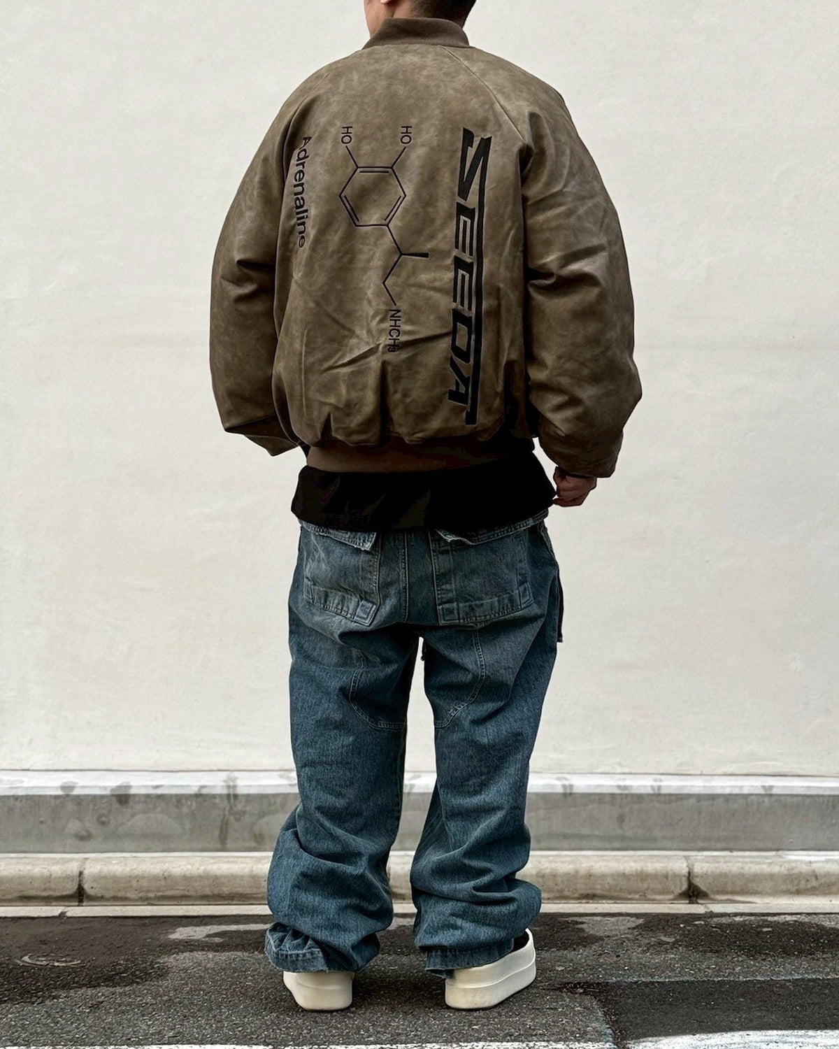 TIGHTBOOTH x SEEDA / ADRENALINE LEATHER DOWN JKT (FW25-RC01)