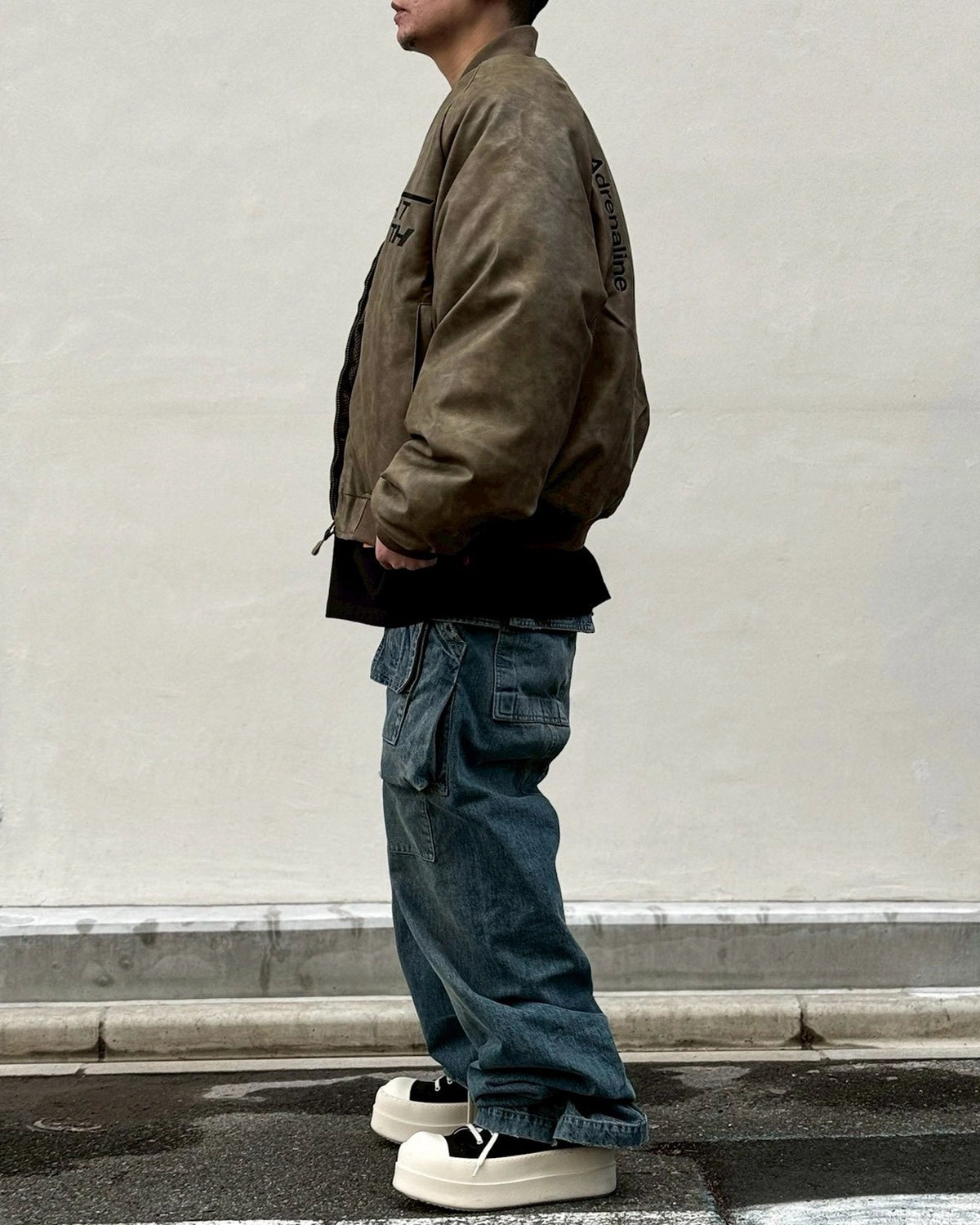 TIGHTBOOTH x SEEDA / ADRENALINE LEATHER DOWN JKT (FW25-RC01)