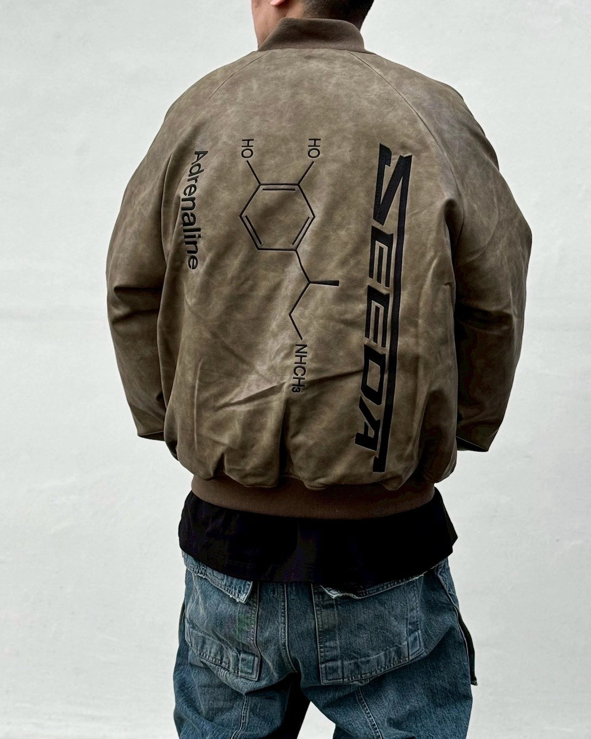 TIGHTBOOTH x SEEDA / ADRENALINE LEATHER DOWN JKT (FW25-RC01)