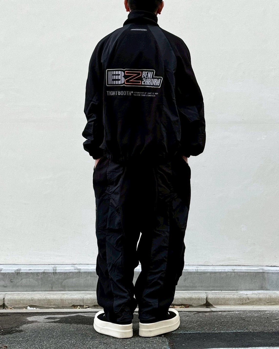 TIGHTBOOTH × 紅桜 / NYLON PANEL FLEECE BALLOON PANTS (20TH-B01)