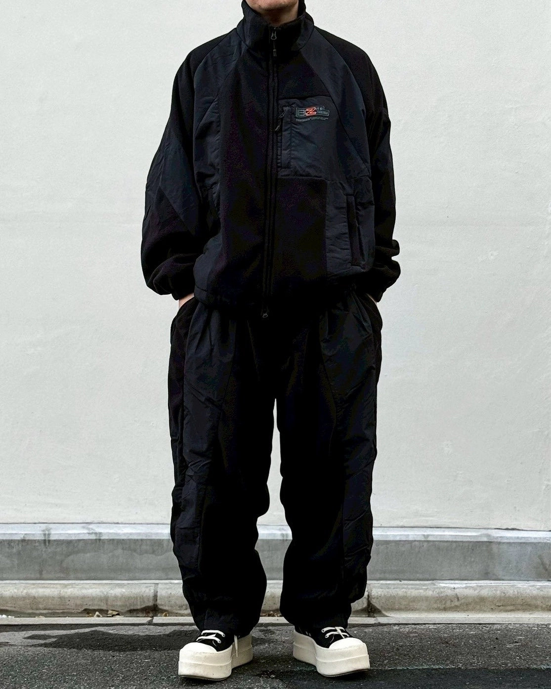 TIGHTBOOTH × 紅桜 / NYLON PANEL FLEECE JKT (20TH-JK02)