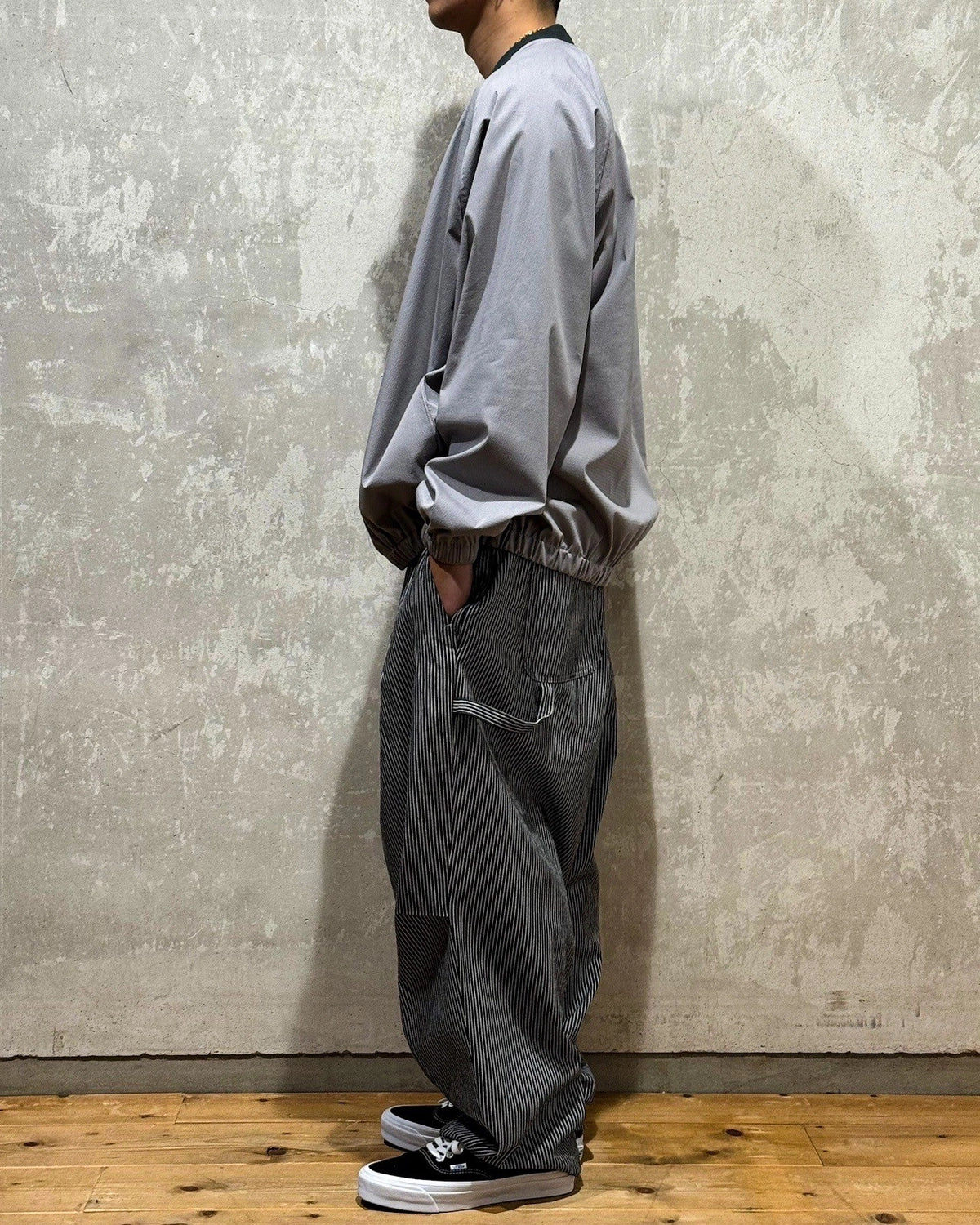 TIGHTBOOTH / COLLEGE WIND SHIRT (SS25-JK06)